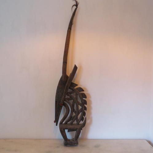 Couvre-chef Ti Wara Bambara Antilope Mali, époque 1930, Antiquités & Art, Art | Art non-occidental, Enlèvement