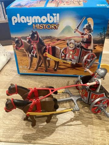 Playmobil Romeinse strijdwagen met tribuun beschikbaar voor biedingen