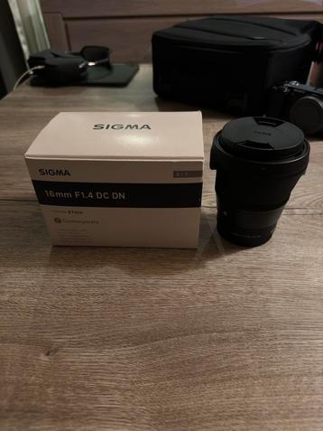 Sigma 16MM F1.4 Sony E-mount. disponible aux enchères