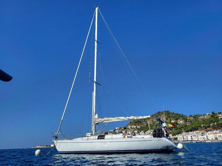 Comar Genesi Sport Zeilboot, Watersport en Boten, Kajuitzeilboten en Zeiljachten, Gebruikt, Polyester, 12 meter of meer, Diesel