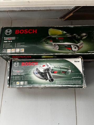 Schuur en slijpmachine Bosch, Doe-het-zelf en Bouw, Ophalen, Zo goed als nieuw