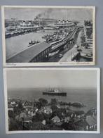 2 postkaarten WO2 Feldpost Hamburg Haven, Verzenden, Overige soorten, Foto of Poster