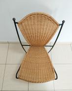 6 robuuste rieten stoelen, Huis en Inrichting, Stoelen, Ophalen, Zo goed als nieuw, Riet of Rotan, Vijf, Zes of meer stoelen