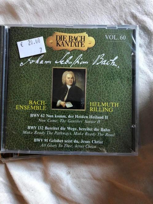 Bach Ensemble Helmuth Rilling Vol 60 BWV 62 BWV132 BWV91, CD & DVD, CD | Classique, Classicisme, Enlèvement ou Envoi