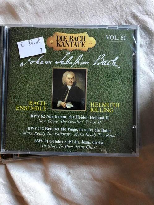 Bach Ensemble Helmuth Rilling Vol 60 BWV 62 BWV132 BWV91, Cd's en Dvd's, Cd's | Klassiek, Classicisme, Ophalen of Verzenden