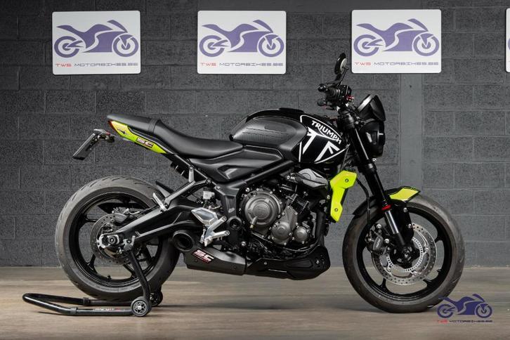 Triumph Trident 660 - 7.276 km, Motoren, Motoren | Triumph, Bedrijf, Naked bike, meer dan 35 kW, 3 cilinders, Motorrijbewijs A