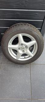 Winterbanden op aluminium velg, Auto-onderdelen, Ophalen, Gebruikt, 15 inch, Banden en Velgen
