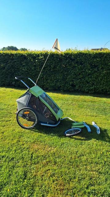 Croozer fietskar voor 2 kinderen, Fietsen en Brommers, Ophalen, Gebruikt