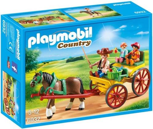 Playmobil - Country Paard en kar 6932, Enfants & Bébés, Jouets | Playmobil, Comme neuf, Ensemble complet, Enlèvement