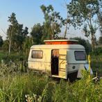 Eriba Touring Familia vintage caravan uit 1987, Caravans en Kamperen, Caravans, Schokbreker, Treinzit, Tot en met 3, Particulier