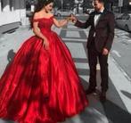 Trouwjurk Sweetheart Off Shoulder - Satijn baljurk gala jurk, Kleding | Dames, Trouwkleding en Trouwaccessoires, Ophalen of Verzenden