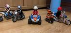 Motorrijders met motor, Enlèvement ou Envoi, Utilisé, Playmobil en vrac