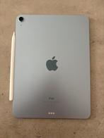 iPad Air 4th generation (2020) + Apple pencil 2nd generation, Ophalen, Zo goed als nieuw, Blauw, Apple iPad