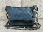 CHANEL tas model Gabrielle blauw leer, Ophalen of Verzenden, Blauw, Leer