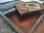 antieke passer set in houten kistje, Antiek en Kunst, Antiek | Gereedschap en Instrumenten, Ophalen of Verzenden