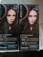 2x syoss haarkleuring 4_2 mahonie acajou, Enlèvement, Neuf, Autres types