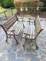 Salon de jardin bronze et bois, Enlèvement, Bois