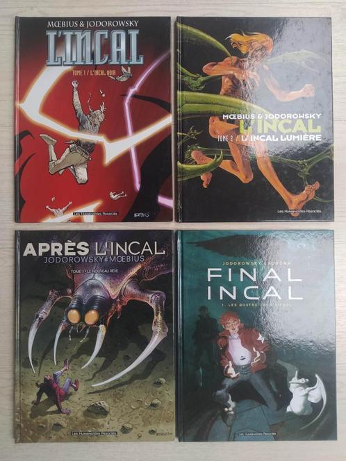 L'Incal - 4 BD, Boeken, Stripverhalen, Gelezen, Meerdere stripboeken, Ophalen of Verzenden