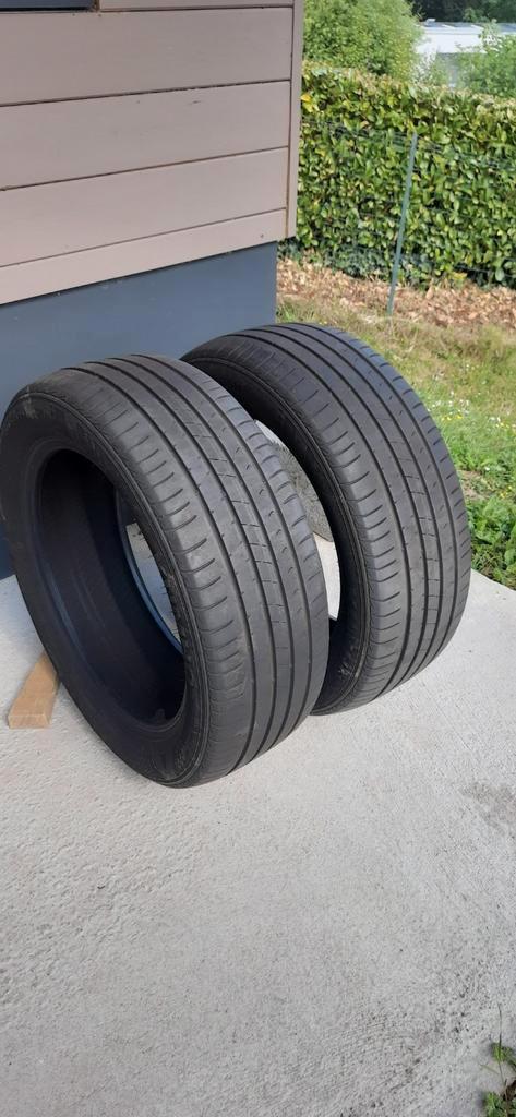 Pneus Kumho Ecsta HS51 – 215/55 R18 – reste 6 mm – DOT 3521, Auto-onderdelen, Banden en Velgen, Band(en), Gebruikt, Ophalen