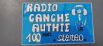 Sticker autocollant radio canche authie stereo, Gebruikt, Ophalen of Verzenden