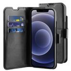 BeHello iPhone 13 Gel Wallet Case Black, Telecommunicatie, Nieuw, IPhone 13, Frontje of Cover, Ophalen of Verzenden