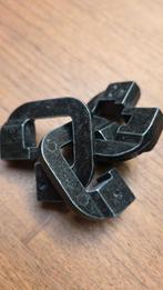 Casse-tête Puzzle en métal avec liens, Hobby & Loisirs créatifs, Sport cérébral & Puzzles, Enlèvement ou Envoi, Moins de 500 pièces