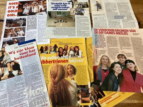 DEF DAMES DOPE Knipsels ✂️🗞️📰, Verzamelen, Tijdschriften, Kranten en Knipsels, Knipsel(s), Verzenden