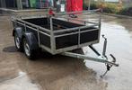 Aanhangwagen dubbelas 2m60 x 1m30, Ophalen, Zo goed als nieuw