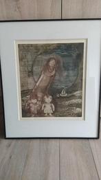 VERLAAGDE PRIJS: Ets van An Goris (gesigneerd) - Demeter, Antiek en Kunst, Kunst | Etsen en Gravures, Ophalen