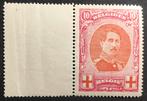 1915. RODE KRUIS. (133-V1)****MNH. + Tussenpaneel., Orginele gom, Ophalen of Verzenden, Postfris, Postfris