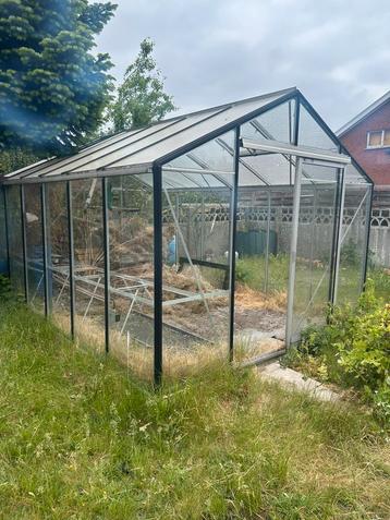 Wegens gebrek aan plaats zet ik onze serre te koop, Tuin en Terras, Ophalen, Zo goed als nieuw
