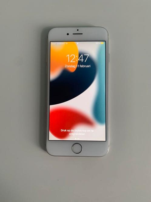 iPhone 6s | Argent - Blanc | ZGAN | Batterie 85 %, Télécoms, Téléphonie mobile | Apple iPhone, Comme neuf, iPhone 6S, Argent, Enlèvement ou Envoi