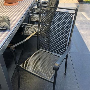 MOOIE TUINSTOELEN van ROYAL GARDEN Excelsior metalen stoel beschikbaar voor biedingen