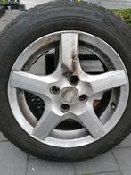 mini cooper 3 velgen met 4 all seasons banden r56, Ophalen, 15 inch, Velg(en), 175 mm