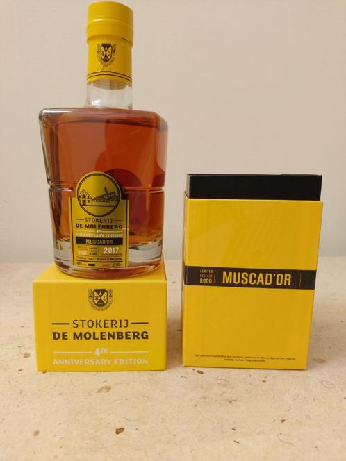 Muscad’Or 2017 - Whisky single malt Gouden Carolus- 156/8000, Collections, Collections Autre, Comme neuf, Enlèvement ou Envoi