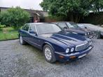 oldtimer Jaguar XJ Sovereign Blauw bwj 1997, Auto's, Automaat, 4 deurs, Achterwielaandrijving, Zwart