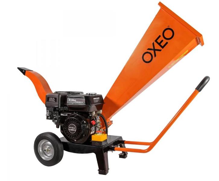 OXEO 65 mm THERMISCHE VERSNIPPERAAR, Tuin en Terras, Hakselaars, Gebruikt, Benzine, Ophalen