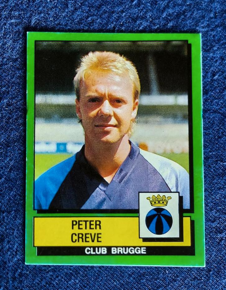 Panini sticker voetbal  ' FB 1989 - Peter Creve '  #106, Hobby & Loisirs créatifs, Autocollants & Images, Neuf, Autocollant, Enlèvement ou Envoi