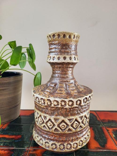 Vintage keramieken Fat Lava vaas, Spara, Antiek en Kunst, Antiek | Keramiek en Aardewerk, Ophalen of Verzenden