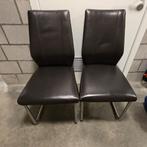 Stoelen, Enlèvement, Utilisé, Cuir, Deux