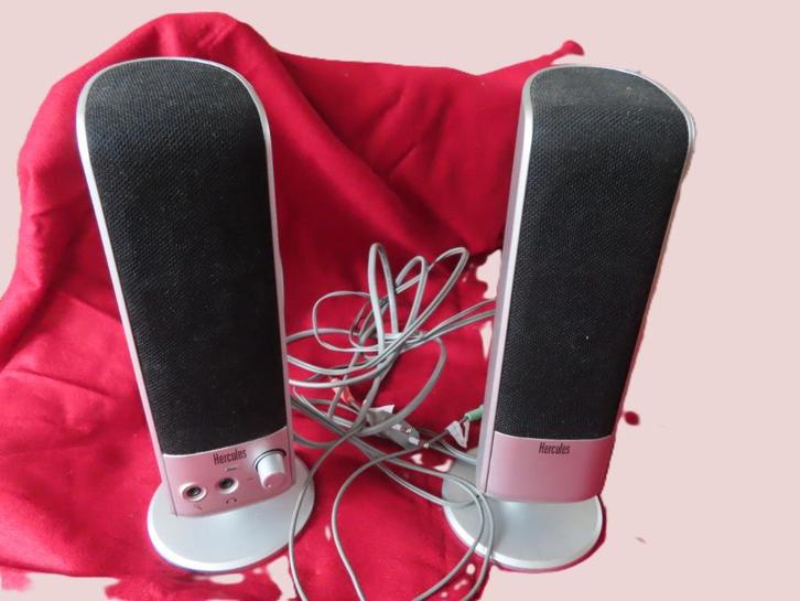 Hercules stereoluidspreker, Audio, Tv en Foto, Luidsprekerboxen, Zo goed als nieuw, Overige typen, Overige merken, Ophalen of Verzenden