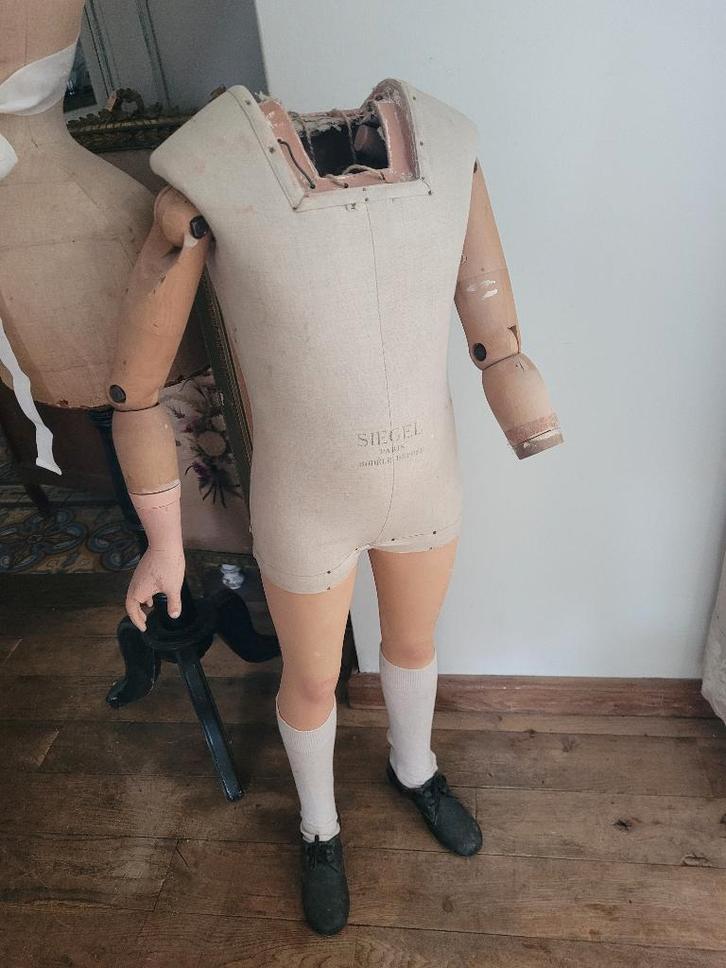 Antiek Siegel paspopje, Antiek en Kunst, Curiosa en Brocante, Ophalen