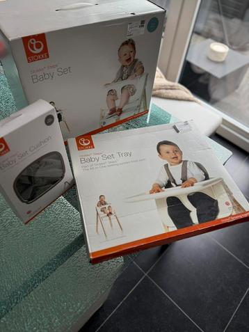 Stokke steps babyset Tray, Ophalen, Zo goed als nieuw