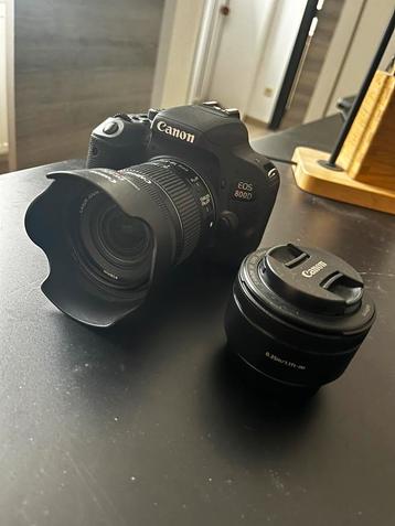 Canon 800D incl. 18-55mm + 50mm lens