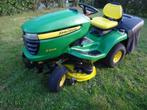 John Deere tractormaaier, Tuin en Terras, Zitmaaiers, Ophalen, Gebruikt, Opvangbak, 90 tot 120 cm