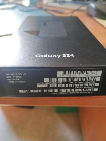 Samsung Galaxy S24 8GB/128GB Onyx Black, Telecommunicatie, Mobiele telefoons | Samsung, Ophalen, Nieuw, Galaxy S24