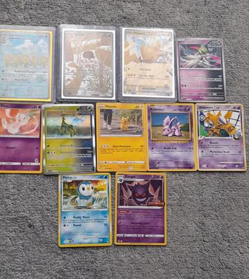 Pokémon kaarten set met holo’s en Pikachu ex  beschikbaar voor biedingen