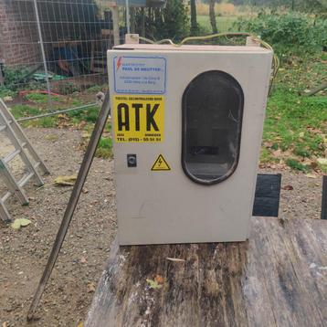 Werfkast te koop 230V/400V (+aardingspin/draad) beschikbaar voor biedingen