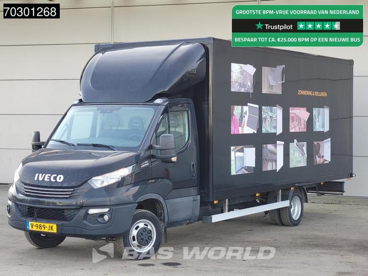 Iveco Daily 50C18 3.0L Automaat 577cm Dubbellucht Bakwagen A, Auto's, Bestelwagens en Lichte vracht, Bedrijf, Te koop, Airconditioning