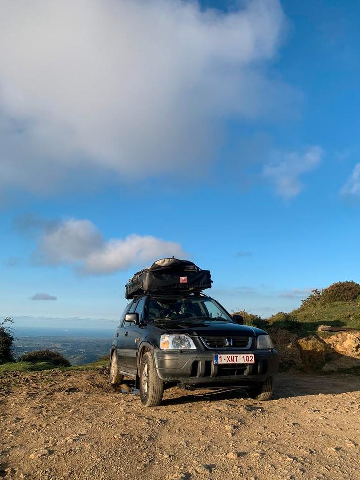 4x4 Honda CRV 1999 + Swisskings daktent, Auto's, Honda, Particulier, 4x4, Ophalen